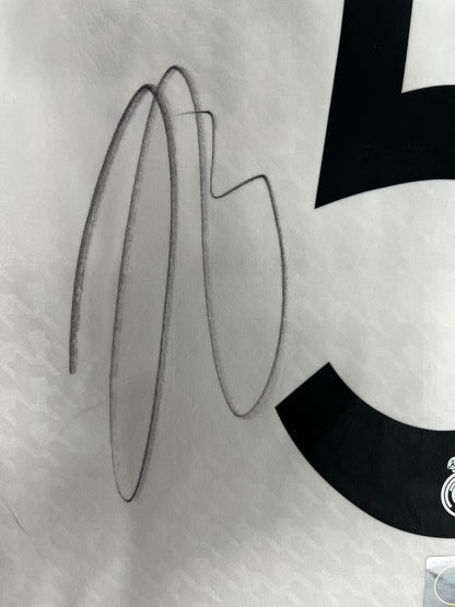 Real Madrid jersey Jude Bellingham signed in Coa Adidas Football 140 as part of CoA Adidas