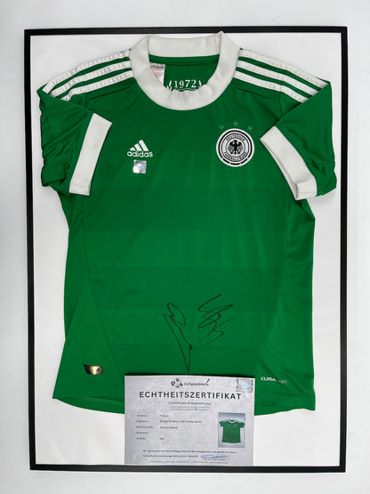 DFB Trikot Leroy Sane and Serge Gnabry signed in the framework of COA Adidas 152