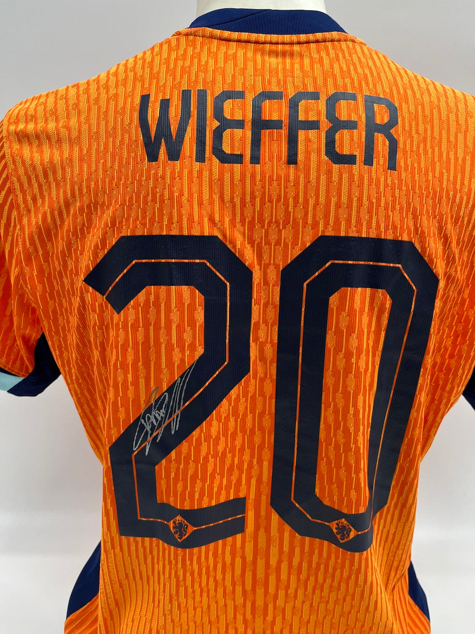 Matchworn Netherlands Worn and signed by Mats Wieffer 20.03.2025