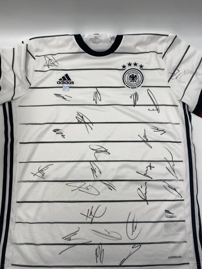 Germany Jersey Euro 2020 Team Signed DFB Adidas XL