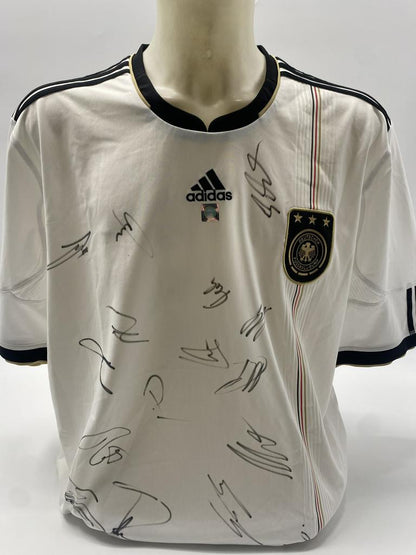 Germany World Cup 2010 Jersey, Team Signed, DFB Adidas, 2XL