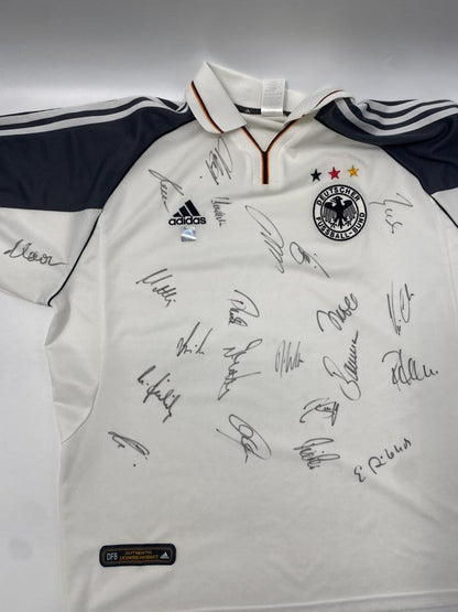 Germany Jersey Euro 2000 Team Signed DFB Adidas XL