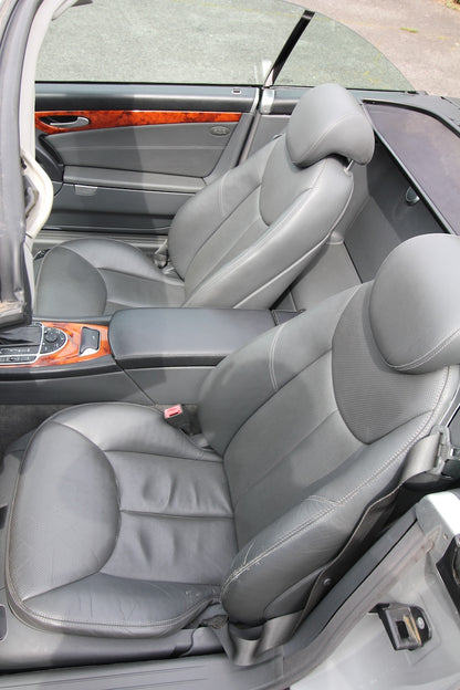 Donatella Versace Mercedes-Benz 500 SL silver