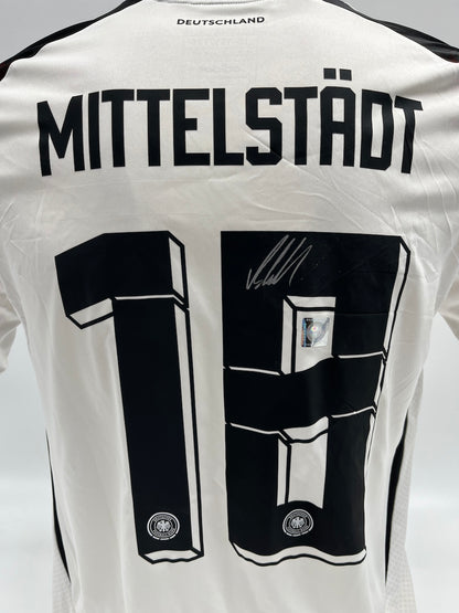 DFB jersey Maximilian Mittelstädt signed Germany DFB Autogram COA 176