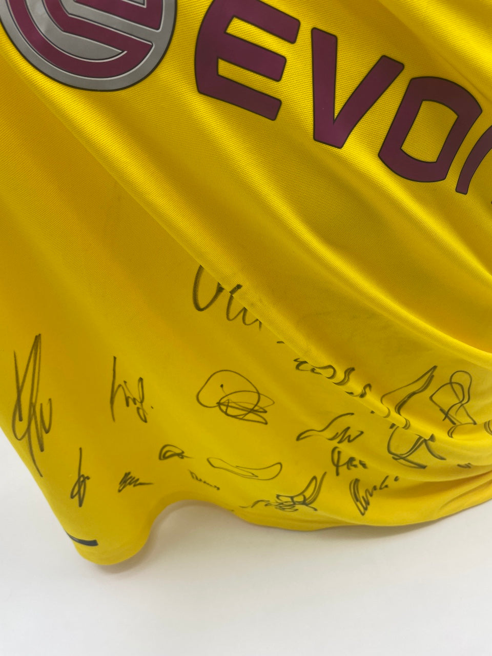 BVB Trikot 2014/2015 team signed Borussia Dortmund Coa Neu Puma Bundesliga XXL