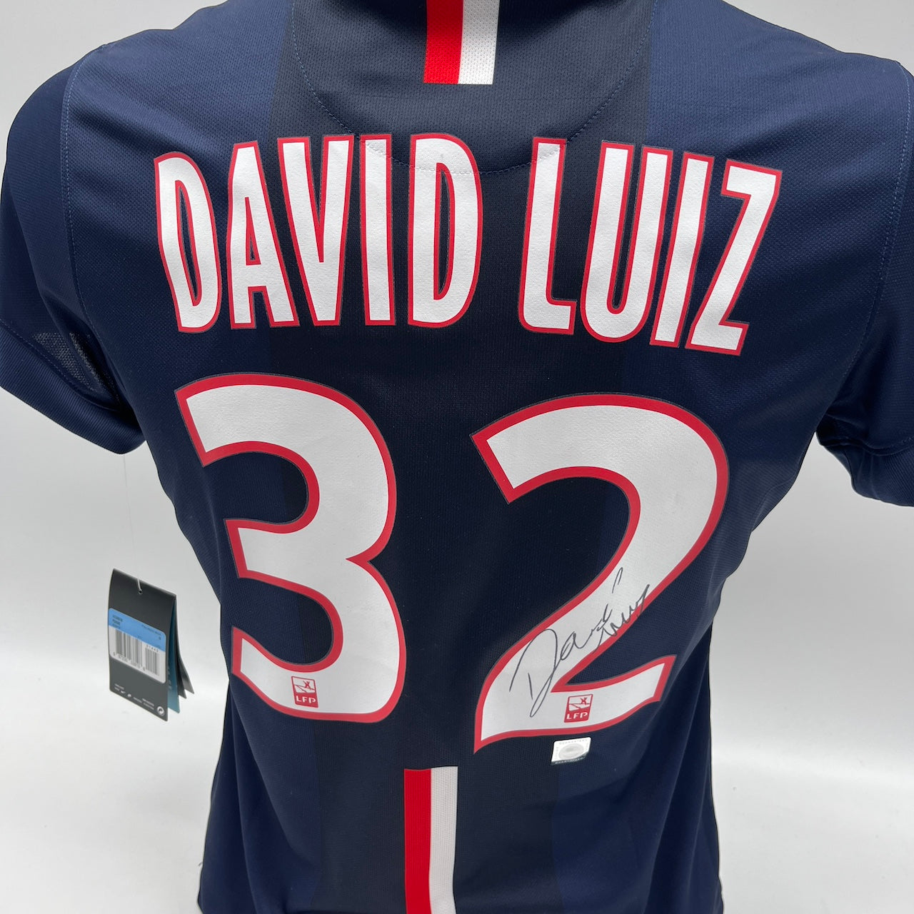 PSG Trikot David Luiz signiert Paris League 1 COA Nike Fußball M