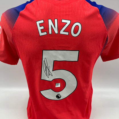 FC Chelsea Trikot Enzo Fernandez signiert Autogramm Nike S
