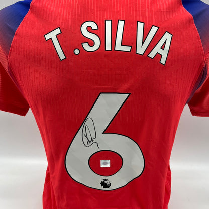 FC Chelsea Trikot Thiago Silva signiert Autogramm Nike S