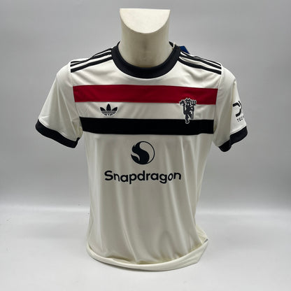 Manchester United Trikot Benjamin Sesko signiert Autogramm Adidas COA L