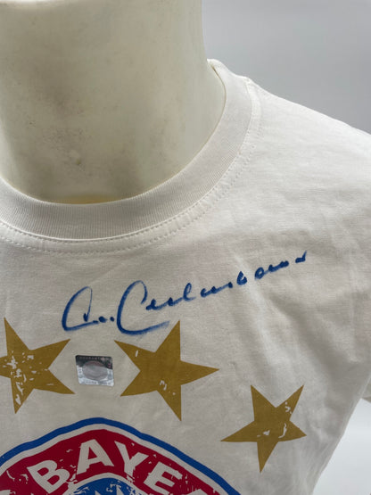 Bavaria T-shirt Franz Beckenbauer signed Bayern Munich New Kaiser S