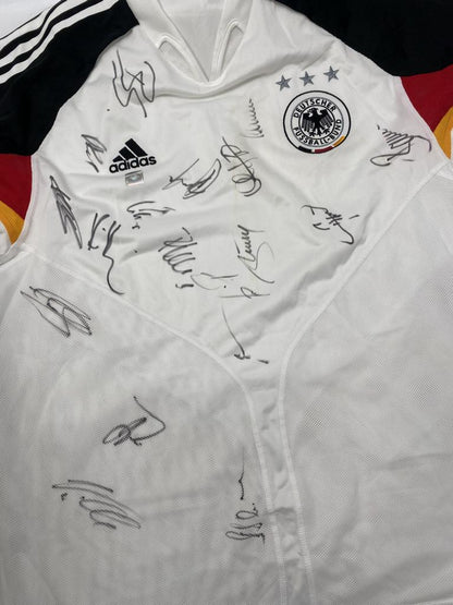 Germany Jersey Euro 2004 Team Signed DFB Adidas L