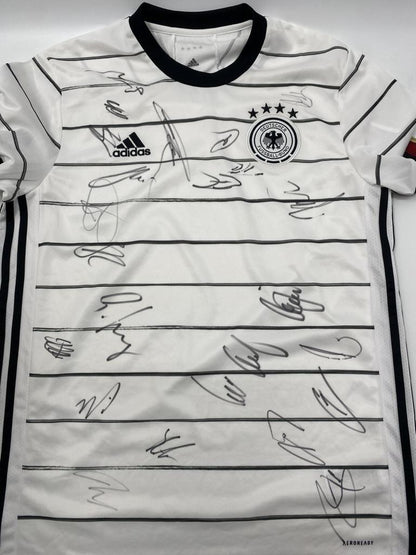 Germany Jersey Euro 2020 Team Signed DFB Adidas L