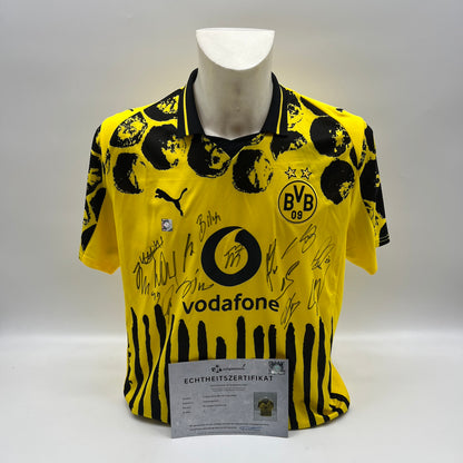BVB Trikot 2025 Teamsigniert Borussia Dortmund Puma L