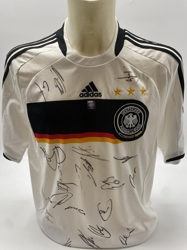 Deutschland Trikot EM 2008 Teamsigniert DFB Adidas L
