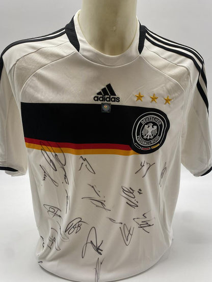 Germany Jersey Euro 2008 Team Signed DFB L Adidas