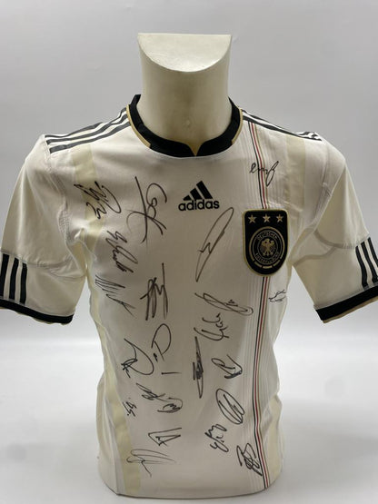 Germany World Cup 2010 Jersey, Team Signed, DFB, Adidas, Size M