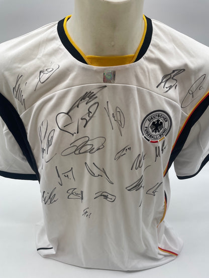 Germany fans shirt EM 2012 team signed DFB football autograph autograph coa adidas new l