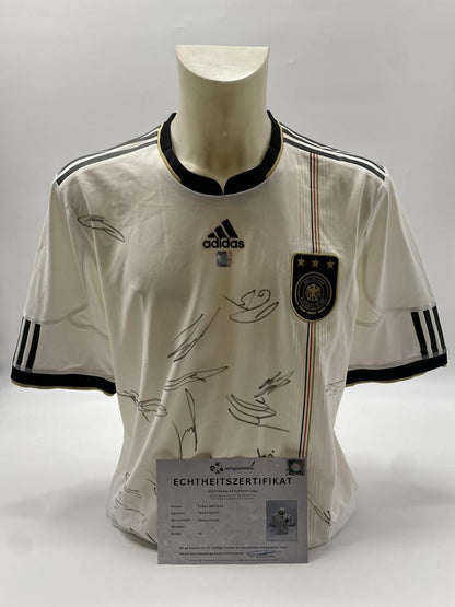 Germany World Cup 2010 Jersey, Team Signed, DFB, Adidas, XL