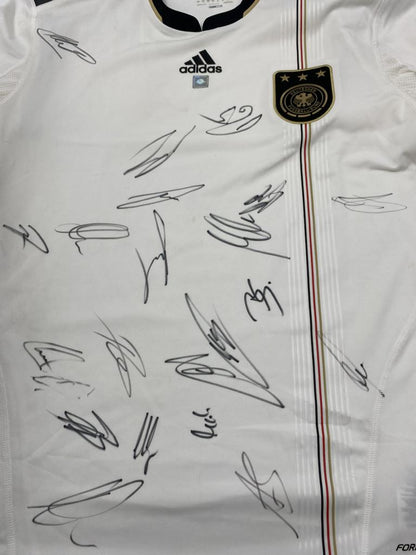 Germany World Cup 2010 Jersey, Team Signed, DFB, Adidas, XL