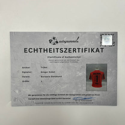 Borussia Dortmund Trikot Gregor Kobel signiert BVB Puma L neu
