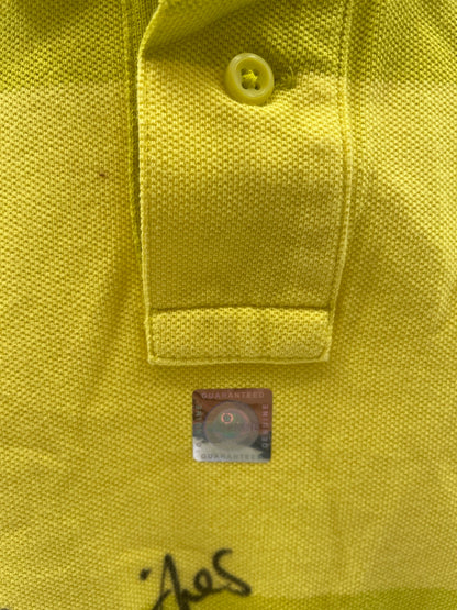 Celtic Glasgow Poloshirt Gary Hooper signed Coa Nike Scotland XL