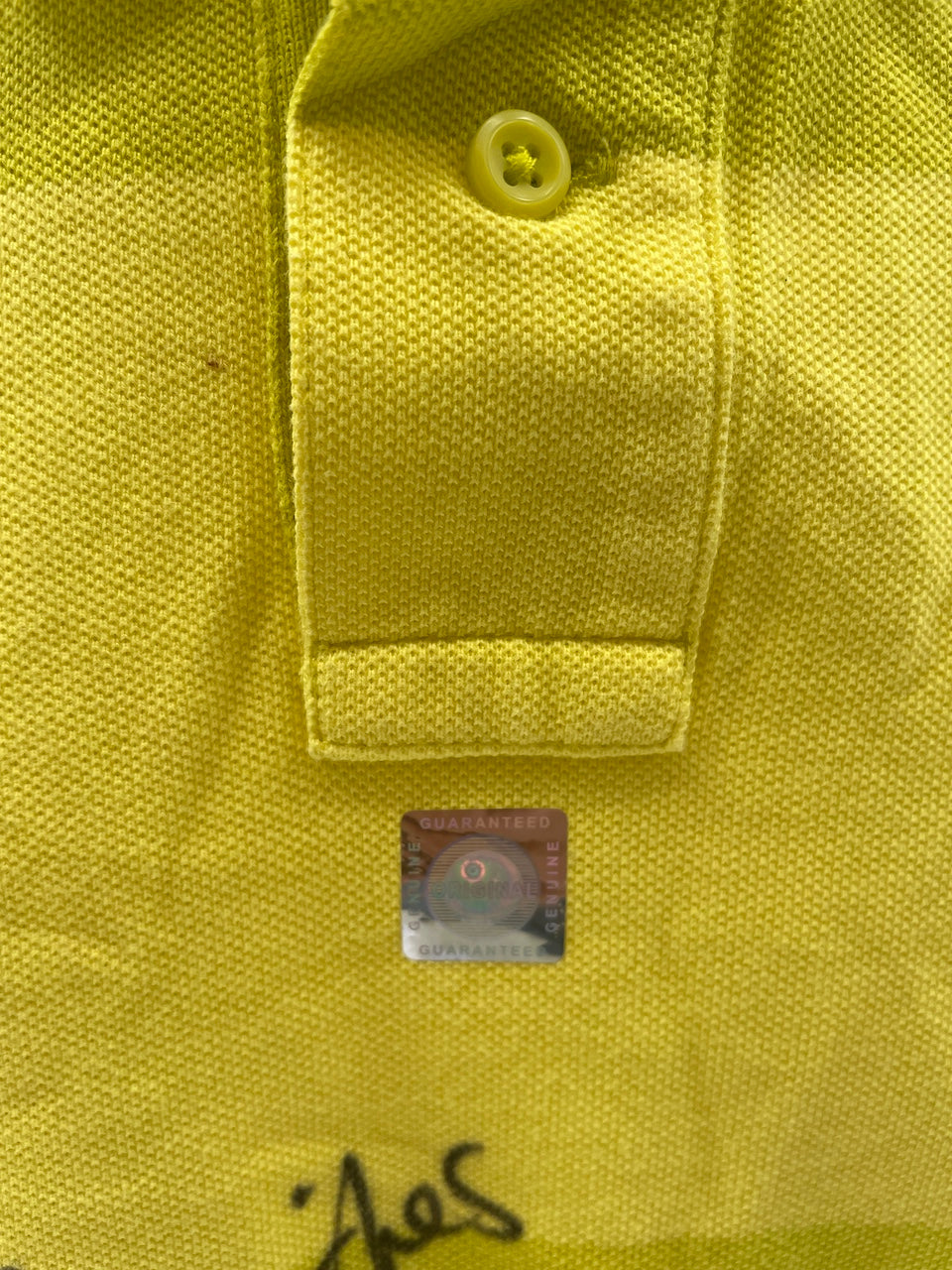 Celtic Glasgow Poloshirt Gary Hooper signed Coa Nike Scotland XL