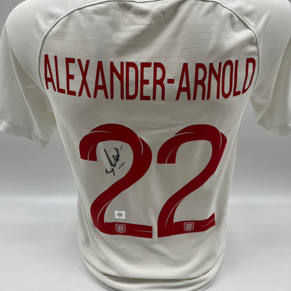 England Trikot Trent Alexander-Arnold signiert Autogramm Nike COA neu S