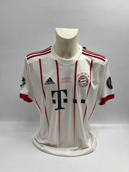 Bayern Munich jersey signed by Corentin Tolisso, Adidas COA signature, size L