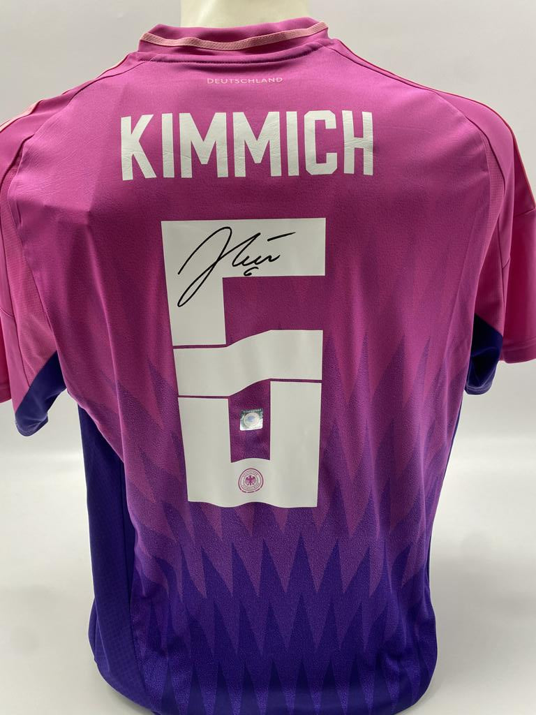 DFB Trikot Joshua Kimmich signiert COA Deutschland Autogramm Adidas L