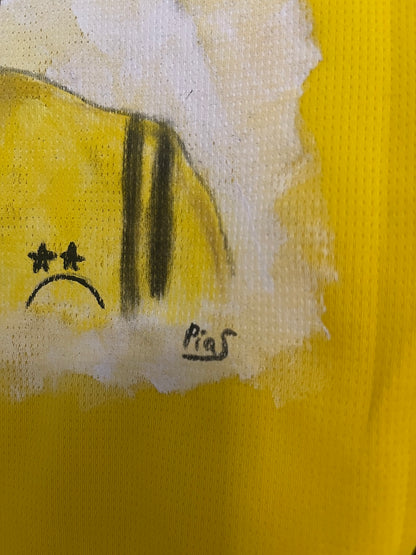 Borussia Dortmund jersey portrait karim adeyemi hand painted puma l