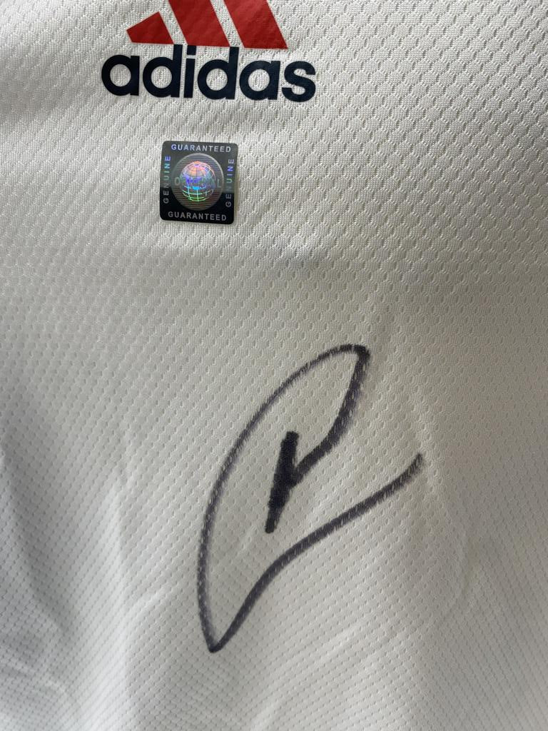 Bayern München Shirt Manuel Neuer signiert Autogramm Adidas L