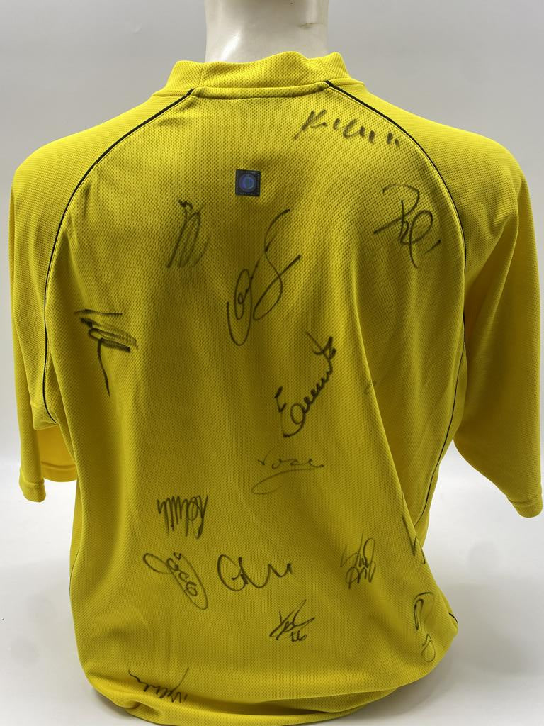 BVB Trikot 2002/2003 Teamsigniert Borussia Dortmund COA Gool L