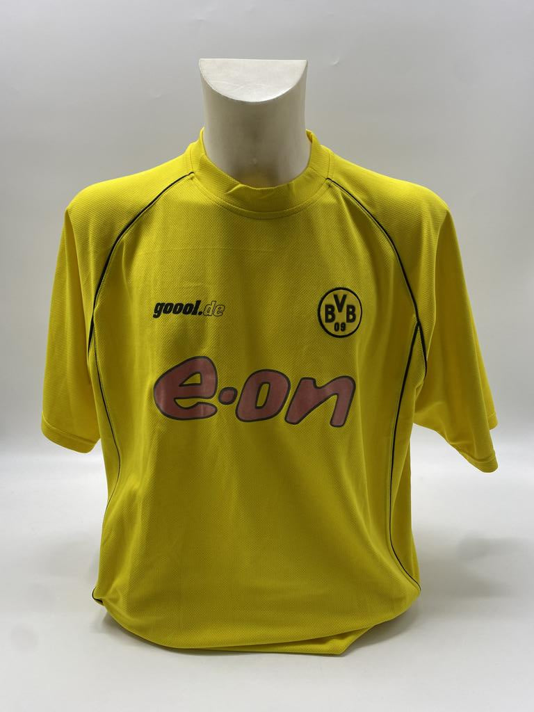 BVB Trikot 2002/2003 Teamsigniert Borussia Dortmund COA Gool L