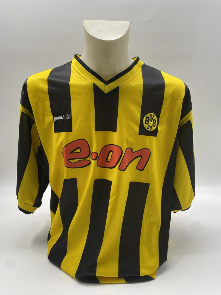 BVB Trikot 2000/2001/2002 Teamsigniert Borussia Dortmund COA Gool XXL