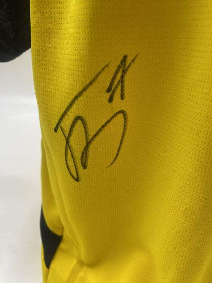 Borussia Dortmund jersey signed by Jobe Bellingham, new Puma XXL