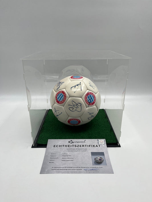 FC Bayern München Fußball Teamsigniert 1995/1996 Autogramme Bundesliga FCB