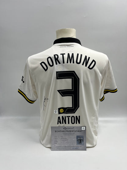 Borussia Dortmund jersey signed by Waldemar Anton, BVB autograph, Puma brand new, size L