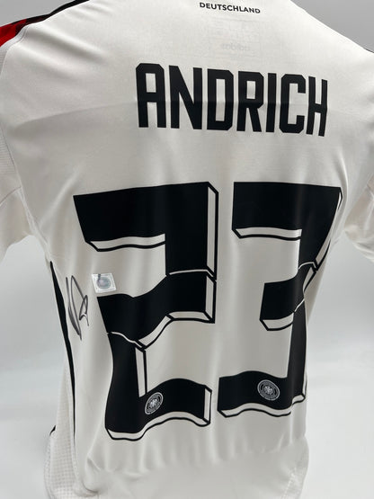 DFB jersey Robert Andrich signed autographs Germany adidas s