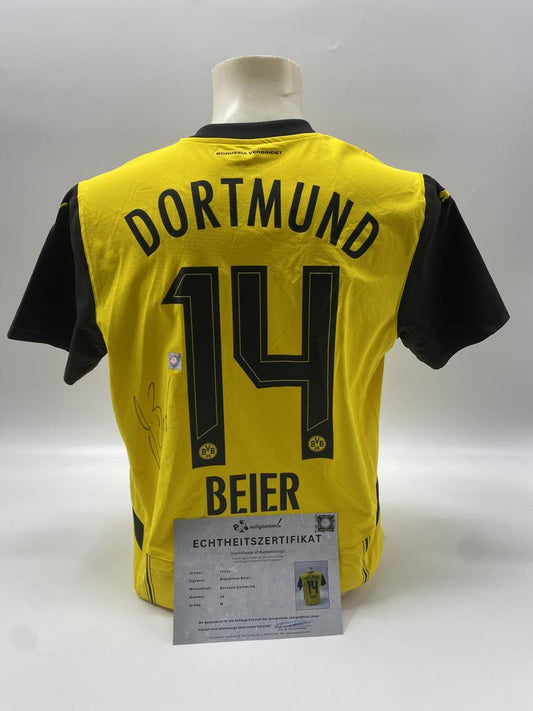 Borussia Dortmund Authentic Trikot Maximilian Beier signiert BVB neu Puma M