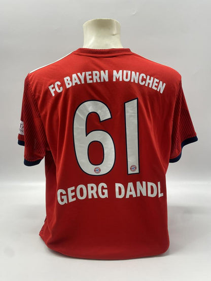 Bayern Munich jersey signed by Gianluca Gaudino, Adidas COA XL