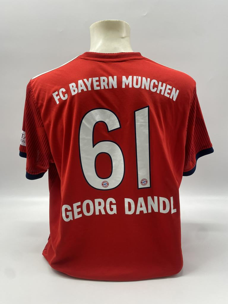 Bayern Munich jersey signed by Gianluca Gaudino, Adidas COA XL