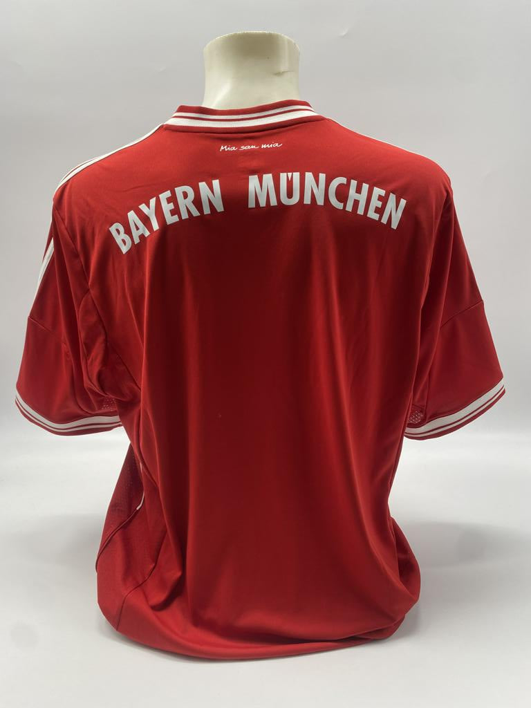 Bayern München Trikot 2013/2014 Teamsigniert Autogramm COA Adidas Fußball XL