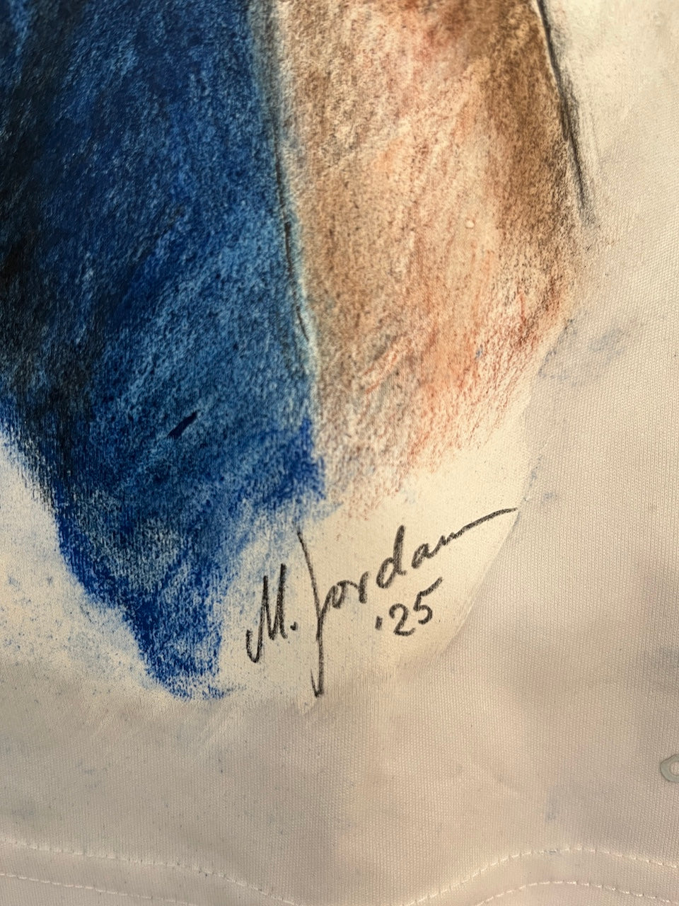 DFB Trikot Portrait Joachim Löw handgemalt und signiert Adidas 176