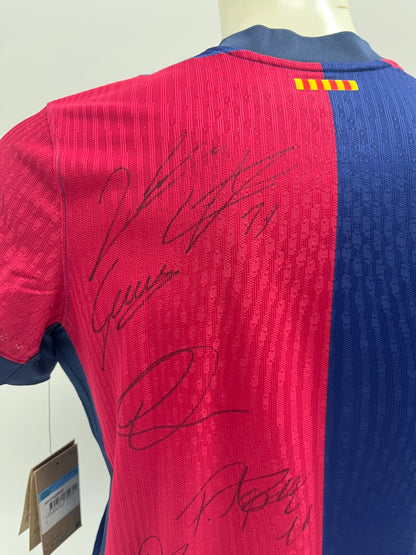 FC Barcelona x Coldplay Jersey 24/25 Team Signed Limited Edition Autograph Nike M