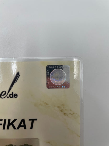 Goalkeeper glove Koen Casteels signed autograph wolfsburg new coa