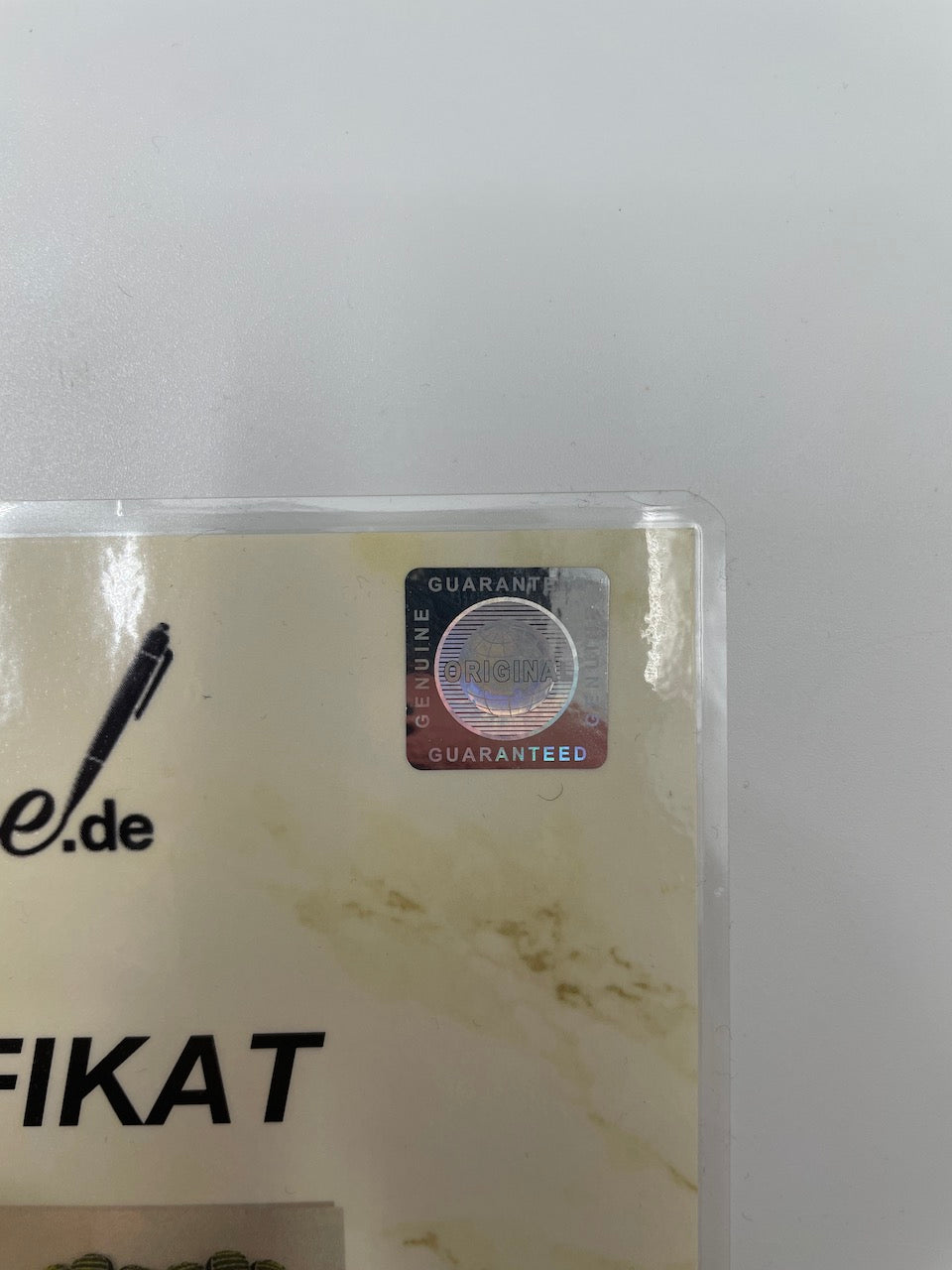 Goalkeeper glove Koen Casteels signed autograph wolfsburg new coa