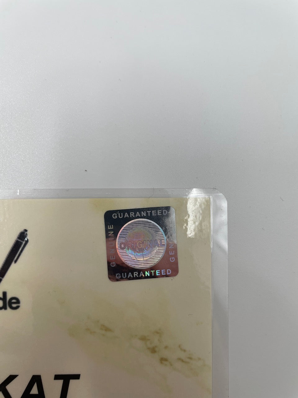 Goalkeeper glove Koen Casteels signed autograph Wolfsburg Coa