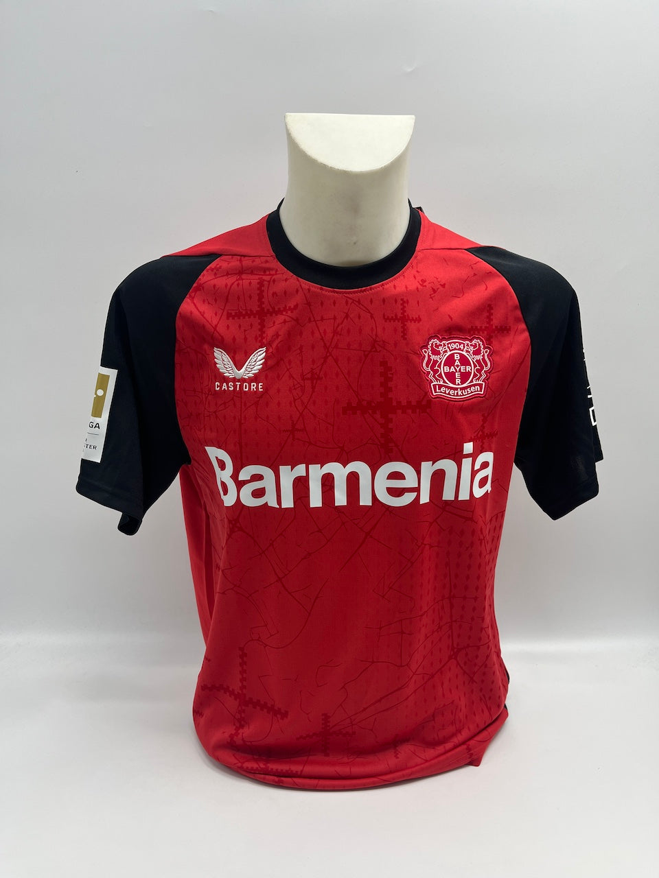Bayer Leverkusen Trikot Amine Adli signiert Autogramm Bundesliga M