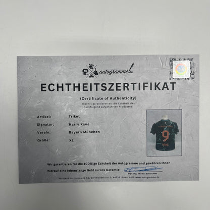 Bayern München Damentrikot Harry Kane signiert Autogramm Adidas COA XL