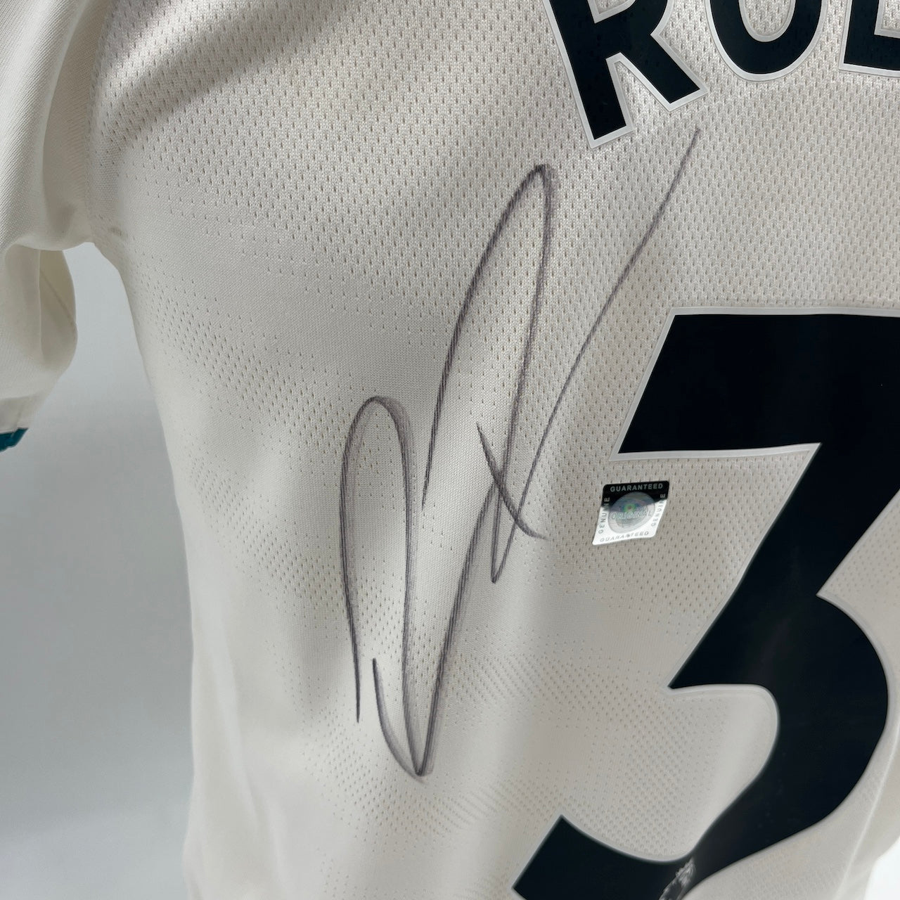 Manchester City Damentrikot Ruben Dias signiert Autogramm Puma COA S
